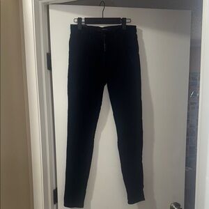 Black Skinny Velvet J Brand Jeans